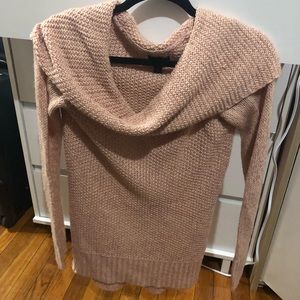 Over the shoulder sweater